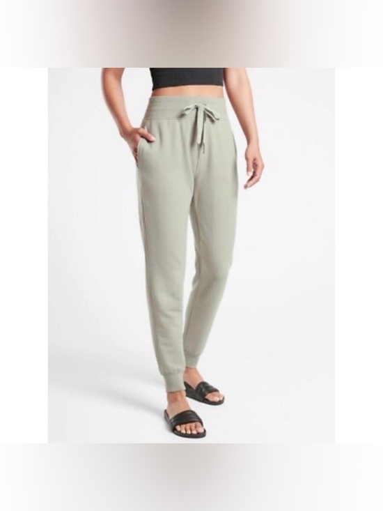 Athleta Pants - Athleta Light Green Comfy Soft Balance Joggers size Large